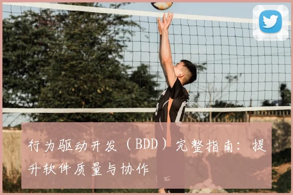 行为驱动开发（BDD）完整指南：提升软件质量与协作